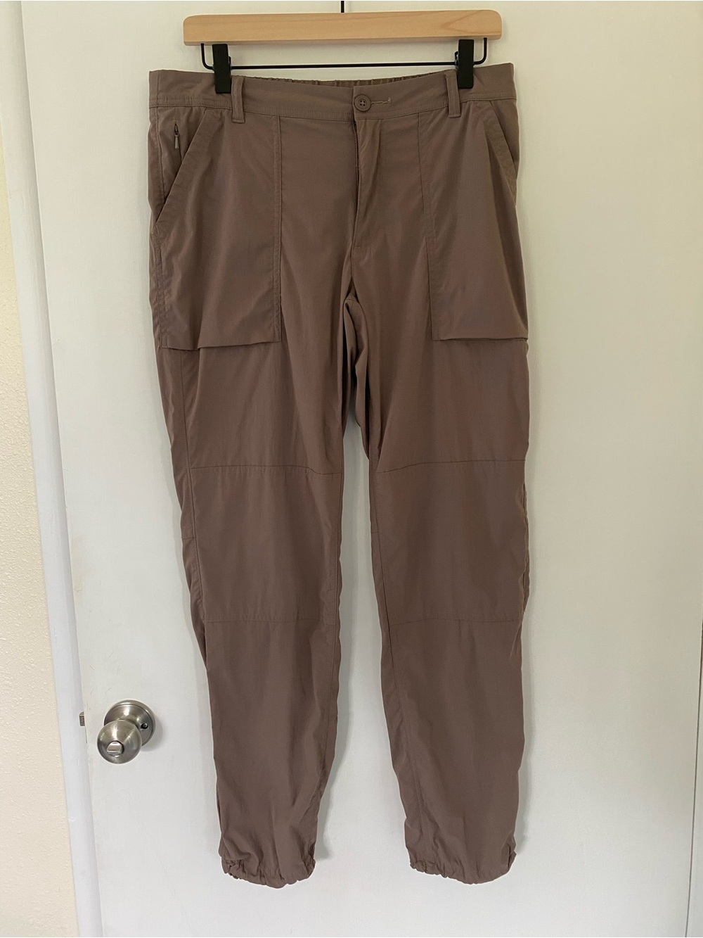 REI Women’s Jogger Pants Brown Lightweight Hiking Camping Outdoor Gorpcore 10